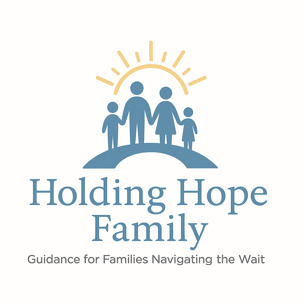 (Purple & Gold Glow) Abstract purple and gold banner symbolizing faith, hope, and healing for families navigating incarceration. I am the founder of Holding Hope Family, smiling warmly to welcome parents and families seeking guidance. My logo of Holding Hope Family logo is about showing a bridge of light and family connection, symbolizing guidance and hope.